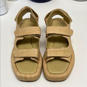 Loeffler Randall Tan Comfort Sandals